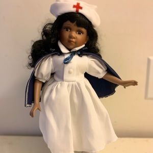 Nurse Jackie Porcelain Doll